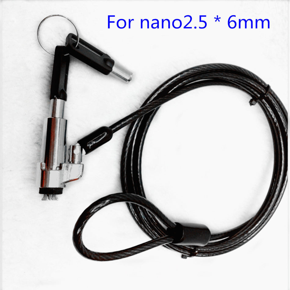 Ultra-Thin USB Zinc Alloy Laptop Anti-Theft Lock