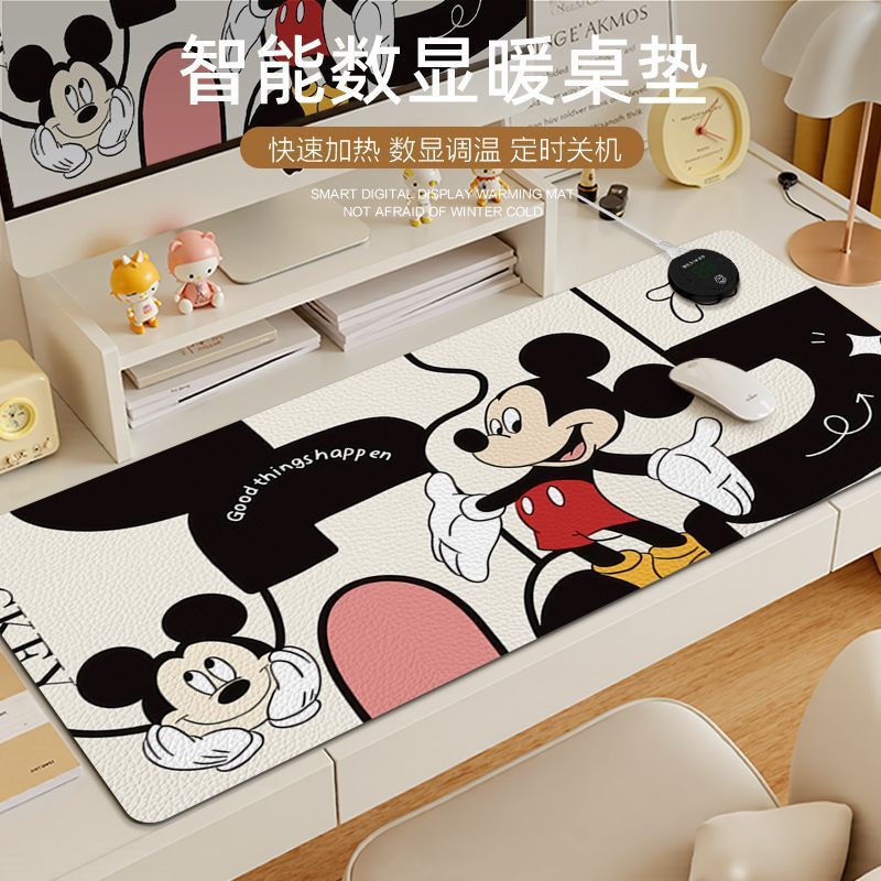 Mickey Mouse Heated Mouse Pad Extra Large Winter Desk Pad