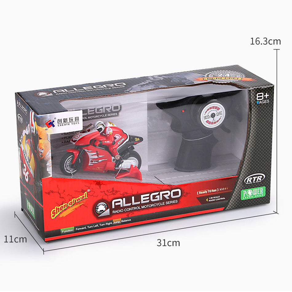 8012 2.4G High-Speed Jumping RC Racing Motorcycle