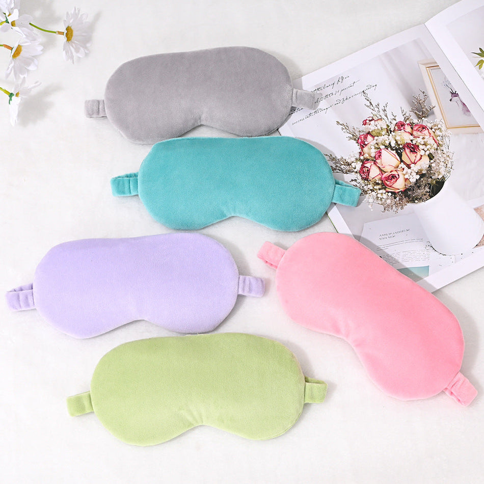 Blackout Sleep Eye Mask – Hot & Cold Compress with Clay Beads