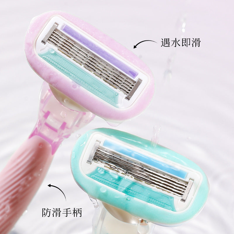 Xixi Aloe Anti-Scratch Shaving Knife – Women’s Hair Removal Tool