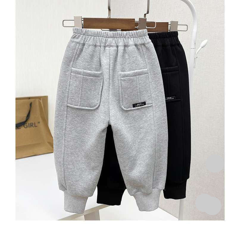 Boys Fleece-Lined Fashion Pants Autumn Winter 2024