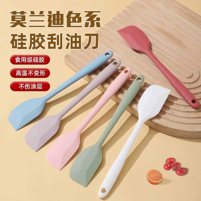 One-Piece Silicone Spatula Large Small Cake Baking Tool