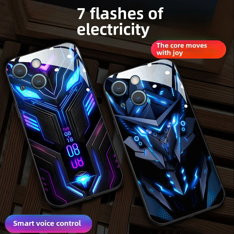 Luminous Mecha Case for iPhone 14–16