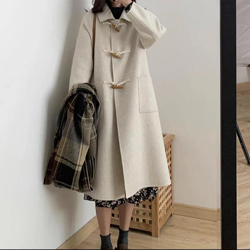 Korean Style Woolen Coat