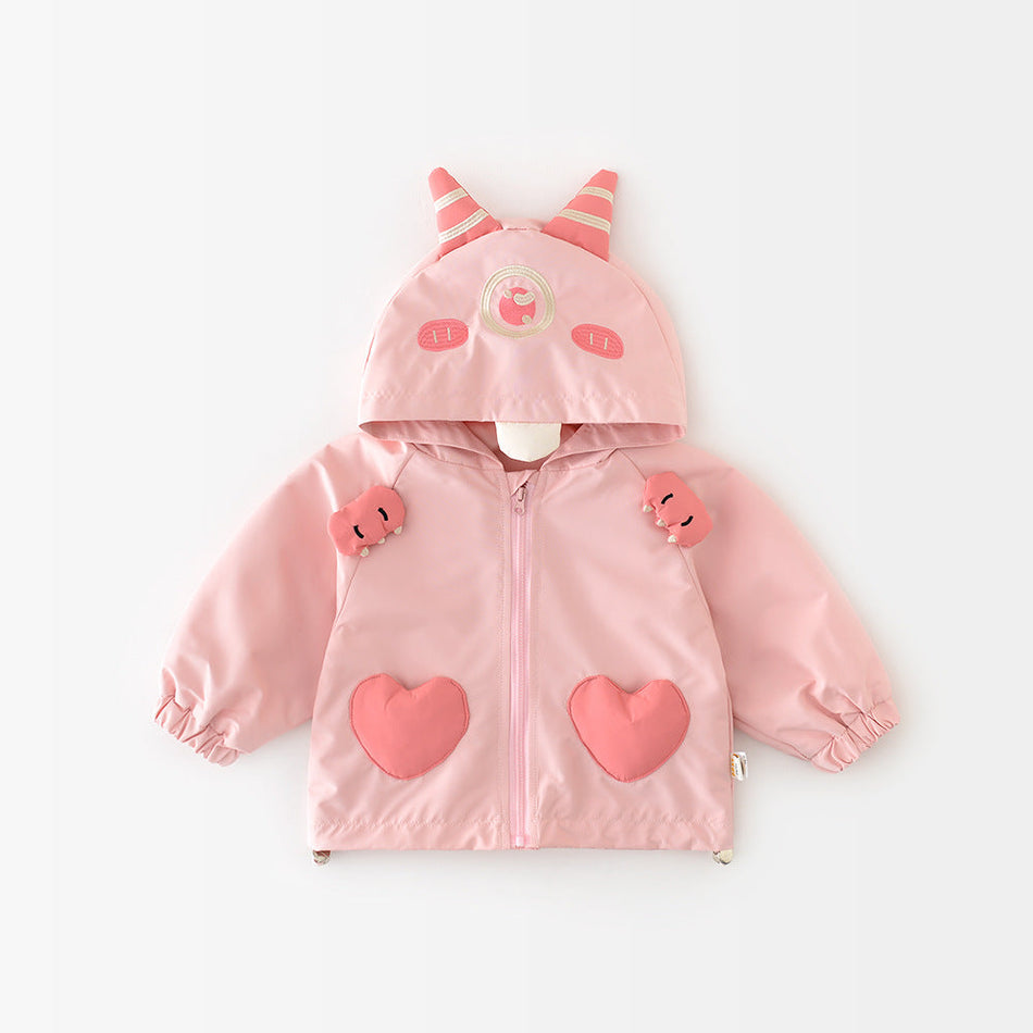 Baby Girl Hooded Jacket Korean Style 2025