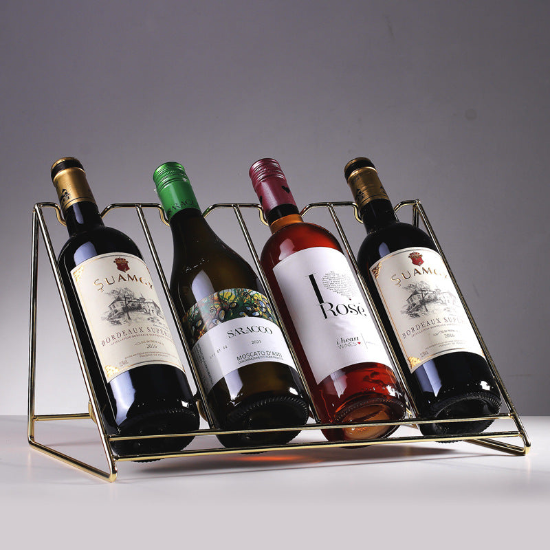Modern Oblique Wine Rack – Creative Luxury Décor