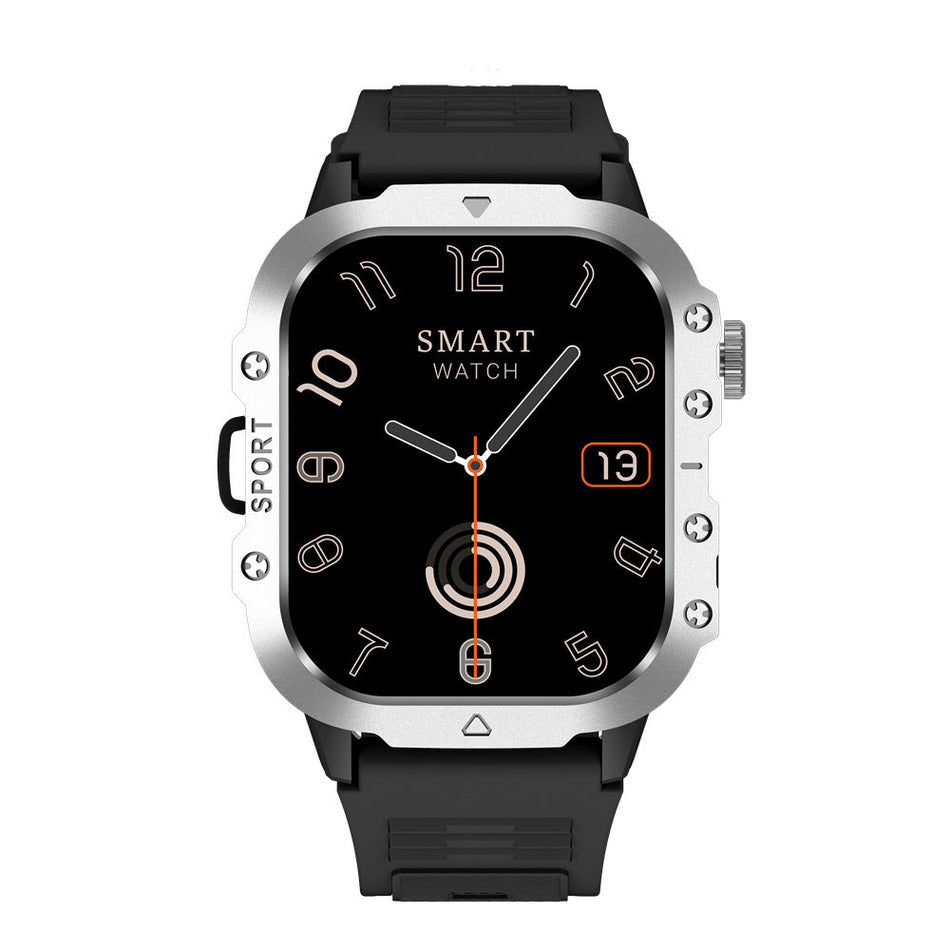H12 Smart Watch with Flashlight & Wireless Charging