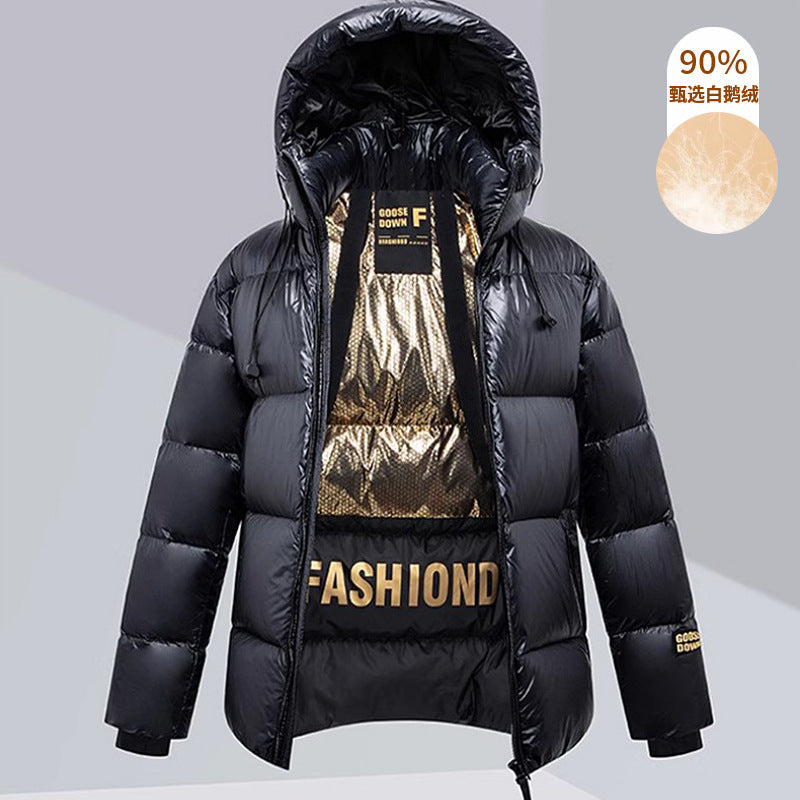 Unisex High-Grade Goose Down Short Winter Jacket