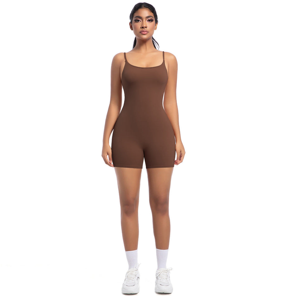 Tight Yoga Sling Sports Suit for Women