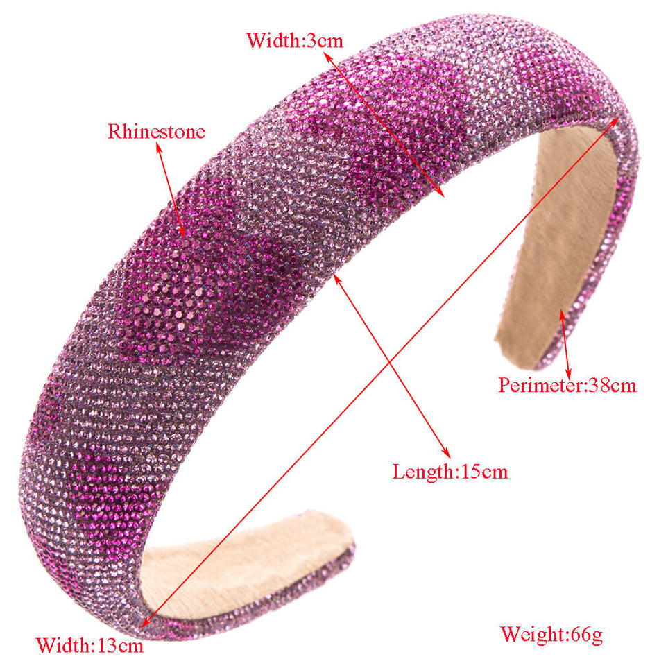 Diamond Love Star Wide Headband