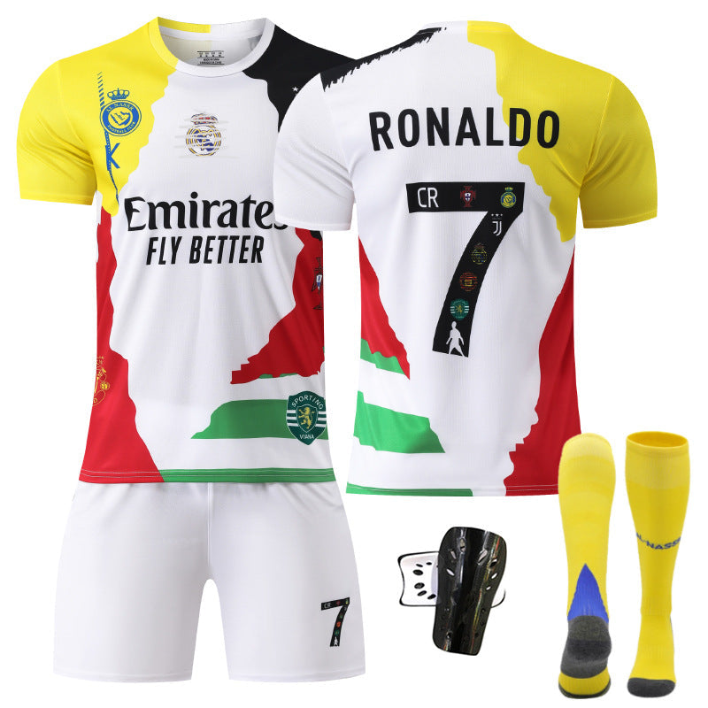 Ronaldo Kids’ Jersey | CR7 Commemorative Football Shirt