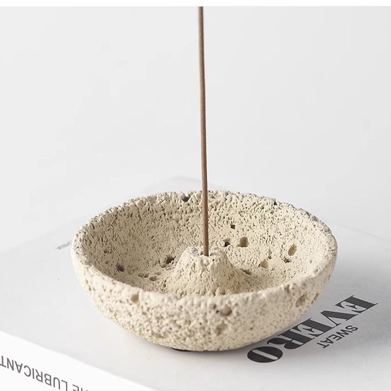 Wabi-Sabi Style Small Cute Incense Holder Plate Ornaments