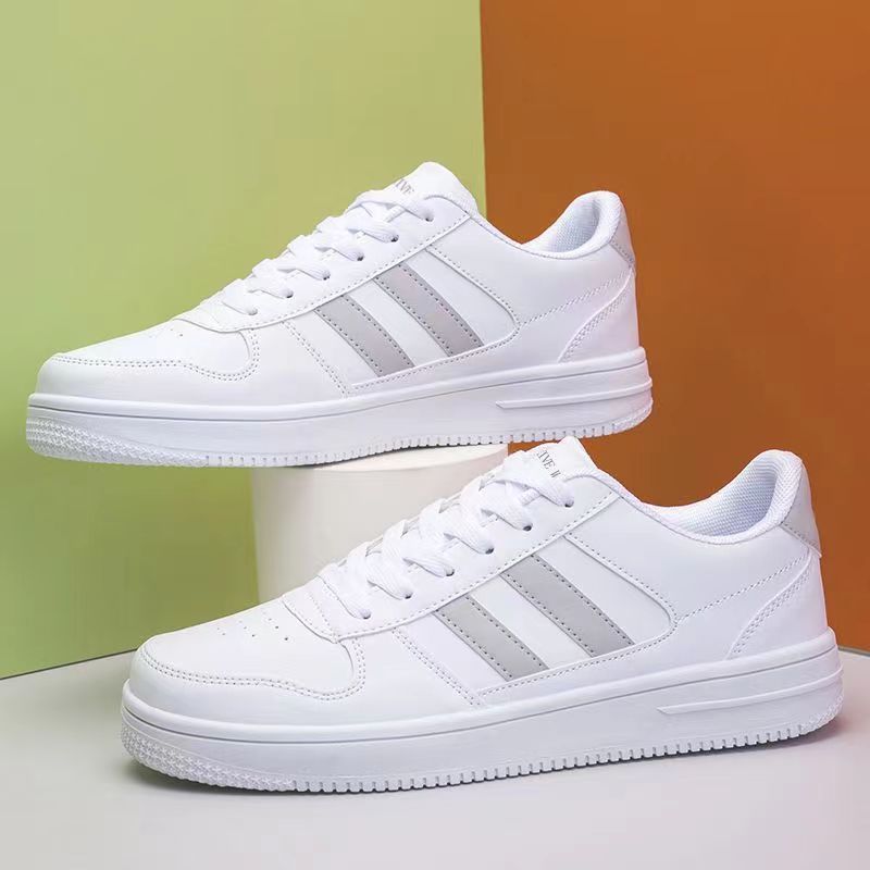 Trendy White Korean-Style Couple Shoes Nepal