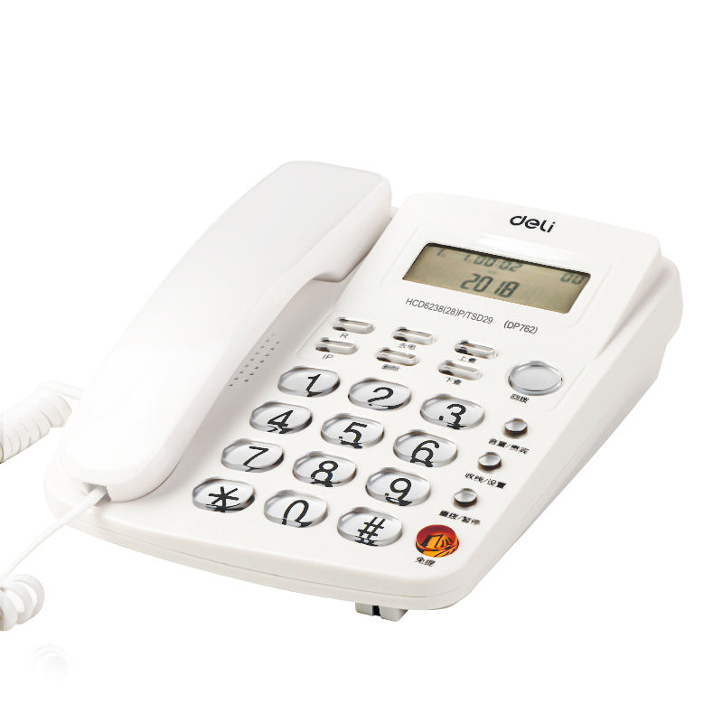 Deli 787 Corded Landline Phone with Caller ID