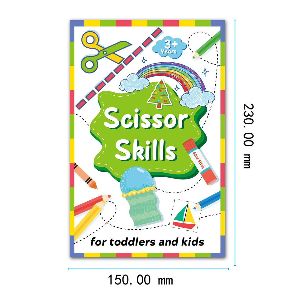 DIY Paper-Cut Book – Kids Handmade Coloring & Craft Toy