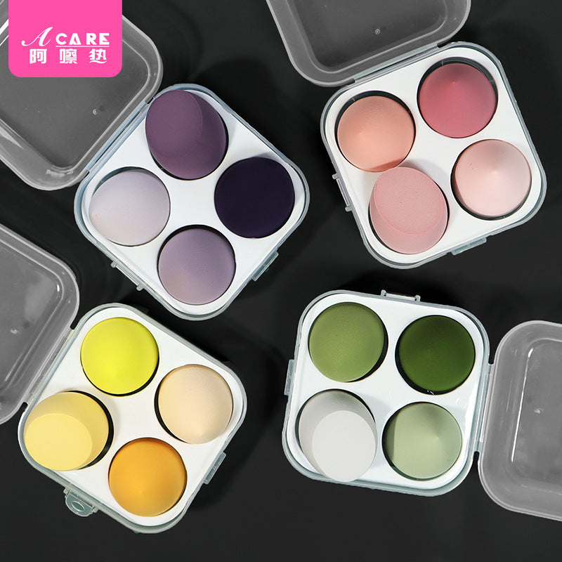 10Y Soft Gourd-Shaped Beauty Makeup Sponge Wet & Dry