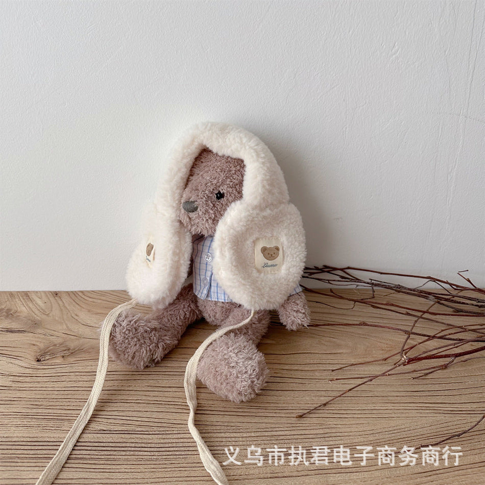 Korean Style Kids Plush Earmuffs Winter Baby Ear Warmer