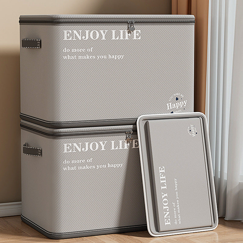 Extra-Large Clothes & Quilt Storage Box – Lockable Wardrobe