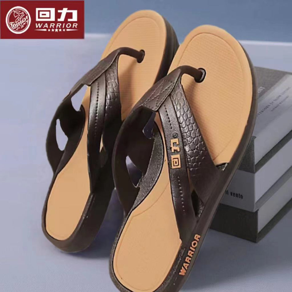 Men’s Warrior Flip-Flops – Non-Slip Indoor & Outdoor