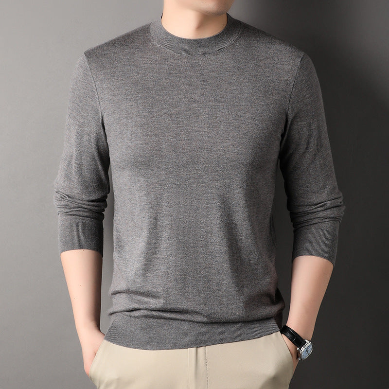 Men’s Cashmere Half Turtleneck Sweater – Autumn/Winter
