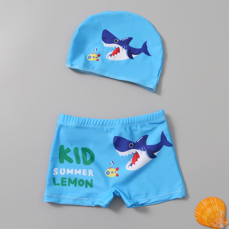 Boys’ Printed Swim Trunks – Comfy 2023 Beach Boxers
