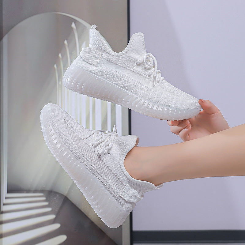 2024 Korean Flying Knit Coconut Sneakers for Women