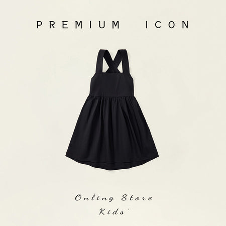Girls Cotton Suspender Dress Korean Summer Style – Summer Kids Fashion Nepal | Tudoholic