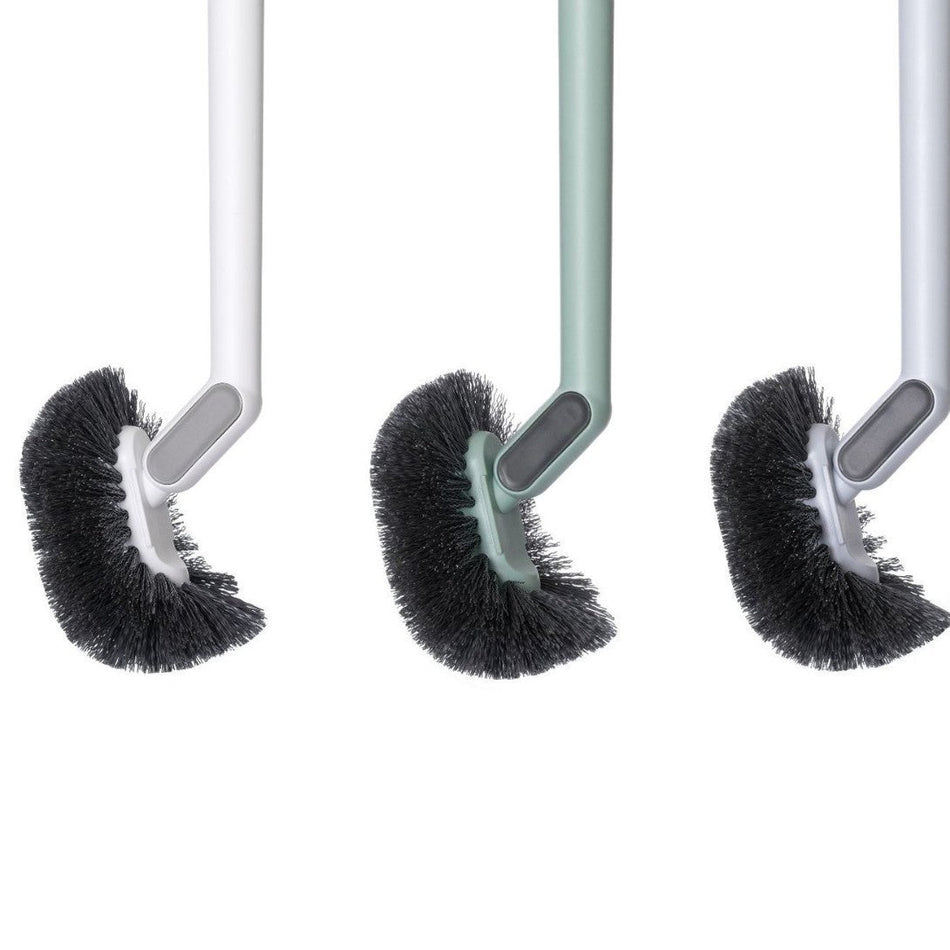 Wall-Mounted Toilet Brush Hard Bristles Long Handle 6814