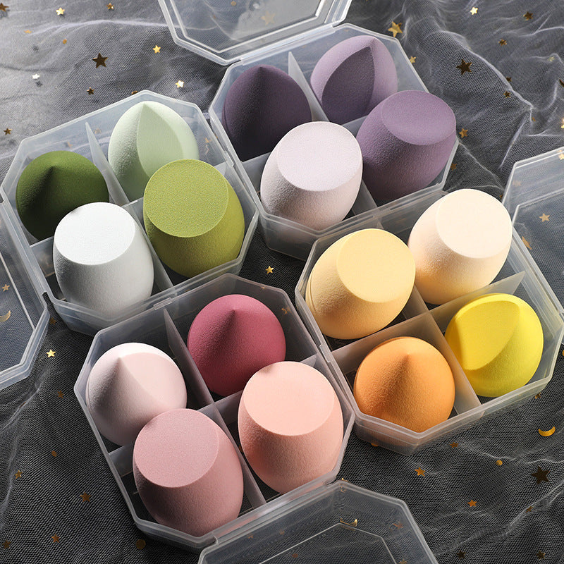Gourd & Water-Drop Makeup Egg Set Color Powder Puff Sponge