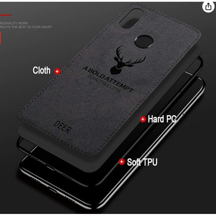 INSTOCK-NiceOne Deer Case for Xiaomi Redmi Note 5 Pro – Cute &