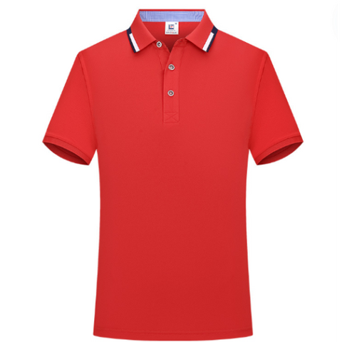 INSTOCK-Men's loose embroidery polo shirt