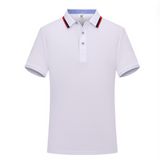 INSTOCK-Men's loose embroidery polo shirt