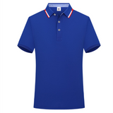 INSTOCK-Men's loose embroidery polo shirt