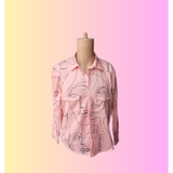 INSTOCK - Fashion print middle-aged shirt