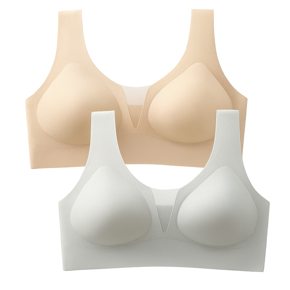 Wire-Free Seamless Bra for Women – Lift & Comfort