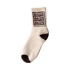 STOCK-Men's Breathable Cotton Low Cut Boat Socks with Letter