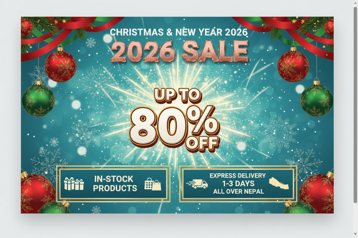 looks good, please use tudoholic.com brand colors and christmas colors teal blue, pink etc for the holiday theme