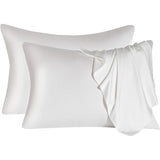 INSTOCK- Set of 2 White Pillow Covers with zipper