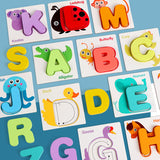 INSTOCK- Early education toys _ digital cognitive puzzle jigsaw
