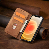 MAGFLIP COVER- Leatherette Wear Resistant Magnetic Flip Protective Cover For Smartphones