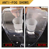 2IN1 Universal Anti-fog & Rainproof Clear Visor Helmet Sticker Set