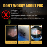 2IN1 Universal Anti-fog & Rainproof Clear Visor Helmet Sticker Set